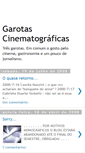 Mobile Screenshot of garotascinematograficas.blogspot.com