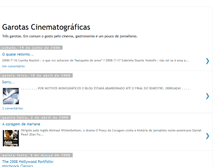 Tablet Screenshot of garotascinematograficas.blogspot.com