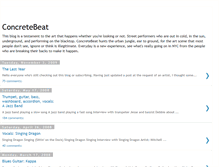 Tablet Screenshot of concretebeat.blogspot.com