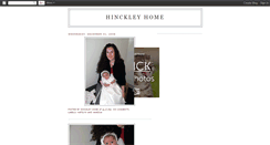 Desktop Screenshot of hinckleyhome.blogspot.com