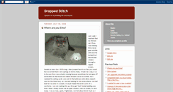 Desktop Screenshot of droppedstitch.blogspot.com
