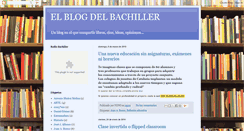 Desktop Screenshot of elblogdelbachiller.blogspot.com