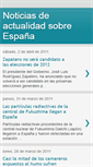 Mobile Screenshot of noticiasdeactualidadsobreespana.blogspot.com