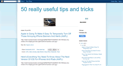 Desktop Screenshot of 50-useful-tips-and-tricks-android.blogspot.com