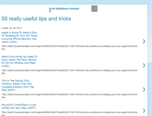 Tablet Screenshot of 50-useful-tips-and-tricks-android.blogspot.com
