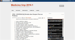 Desktop Screenshot of medicina20101.blogspot.com