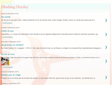 Tablet Screenshot of blushingdayday.blogspot.com