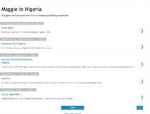 Tablet Screenshot of maggieinnigeria.blogspot.com