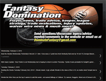 Tablet Screenshot of fantasydomination.blogspot.com