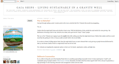 Desktop Screenshot of gaiaships.blogspot.com