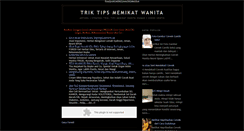 Desktop Screenshot of memikatwanita.blogspot.com