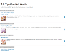 Tablet Screenshot of memikatwanita.blogspot.com