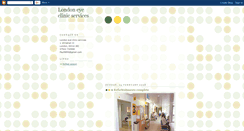 Desktop Screenshot of londoneyeclinic.blogspot.com