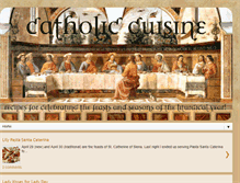 Tablet Screenshot of catholiccuisine.blogspot.com
