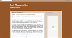 Desktop Screenshot of full-bodymassages.blogspot.com