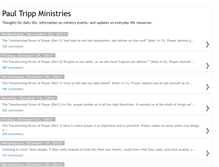 Tablet Screenshot of paultrippministries.blogspot.com