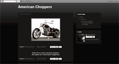 Desktop Screenshot of american-choppers.blogspot.com