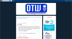 Desktop Screenshot of developing-telecoms.blogspot.com