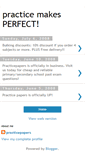 Mobile Screenshot of practicepapers.blogspot.com