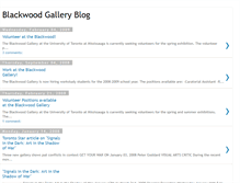 Tablet Screenshot of blackwoodgallery.blogspot.com