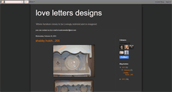 Desktop Screenshot of lovelettersfurniture.blogspot.com