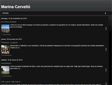 Tablet Screenshot of marinacervello.blogspot.com