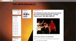 Desktop Screenshot of impromaniacs.blogspot.com