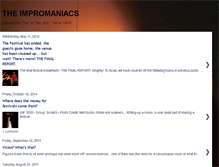 Tablet Screenshot of impromaniacs.blogspot.com