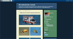 Desktop Screenshot of misambulancias.blogspot.com