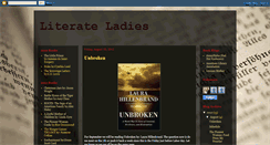 Desktop Screenshot of literateladies1.blogspot.com