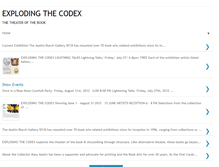 Tablet Screenshot of explodingthecodex.blogspot.com