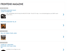 Tablet Screenshot of frontendmagazine.blogspot.com