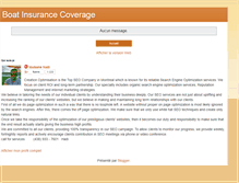 Tablet Screenshot of boat-insurance-coverage.blogspot.com