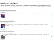 Tablet Screenshot of mymexicotours.blogspot.com