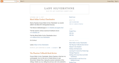 Desktop Screenshot of ladysilverstone.blogspot.com