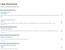 Tablet Screenshot of ladysilverstone.blogspot.com