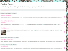 Tablet Screenshot of farizafauziblog.blogspot.com