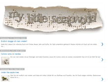 Tablet Screenshot of mylittlescrapworld.blogspot.com
