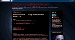 Desktop Screenshot of literaryurbanfantasyreview.blogspot.com