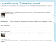 Tablet Screenshot of langkawihomestays.blogspot.com