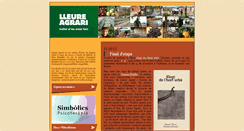 Desktop Screenshot of lleureagrari.blogspot.com