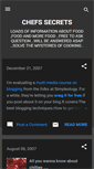 Mobile Screenshot of chefsecrets.blogspot.com