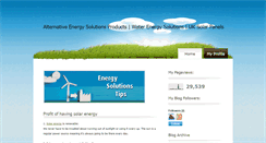 Desktop Screenshot of energy-solutions-tips.blogspot.com