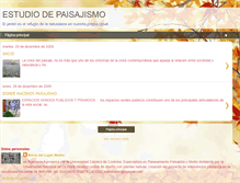 Tablet Screenshot of paisajismopampa.blogspot.com
