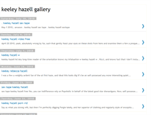 Tablet Screenshot of keeleyhazell-gallery.blogspot.com