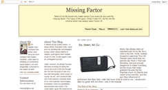 Desktop Screenshot of guysmissingfactor.blogspot.com