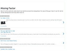 Tablet Screenshot of guysmissingfactor.blogspot.com