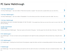 Tablet Screenshot of gamewalkz.blogspot.com