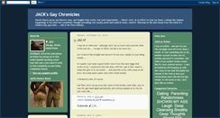 Desktop Screenshot of jacksgaychronicles.blogspot.com