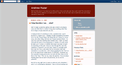Desktop Screenshot of andrewhuzar.blogspot.com
